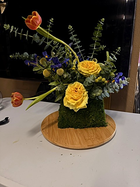 Yellow rose bouquet
